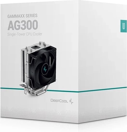 Ftohësi i Çipsetit DeepCool AG300, 9.2 cm, Zi dhe Metalik