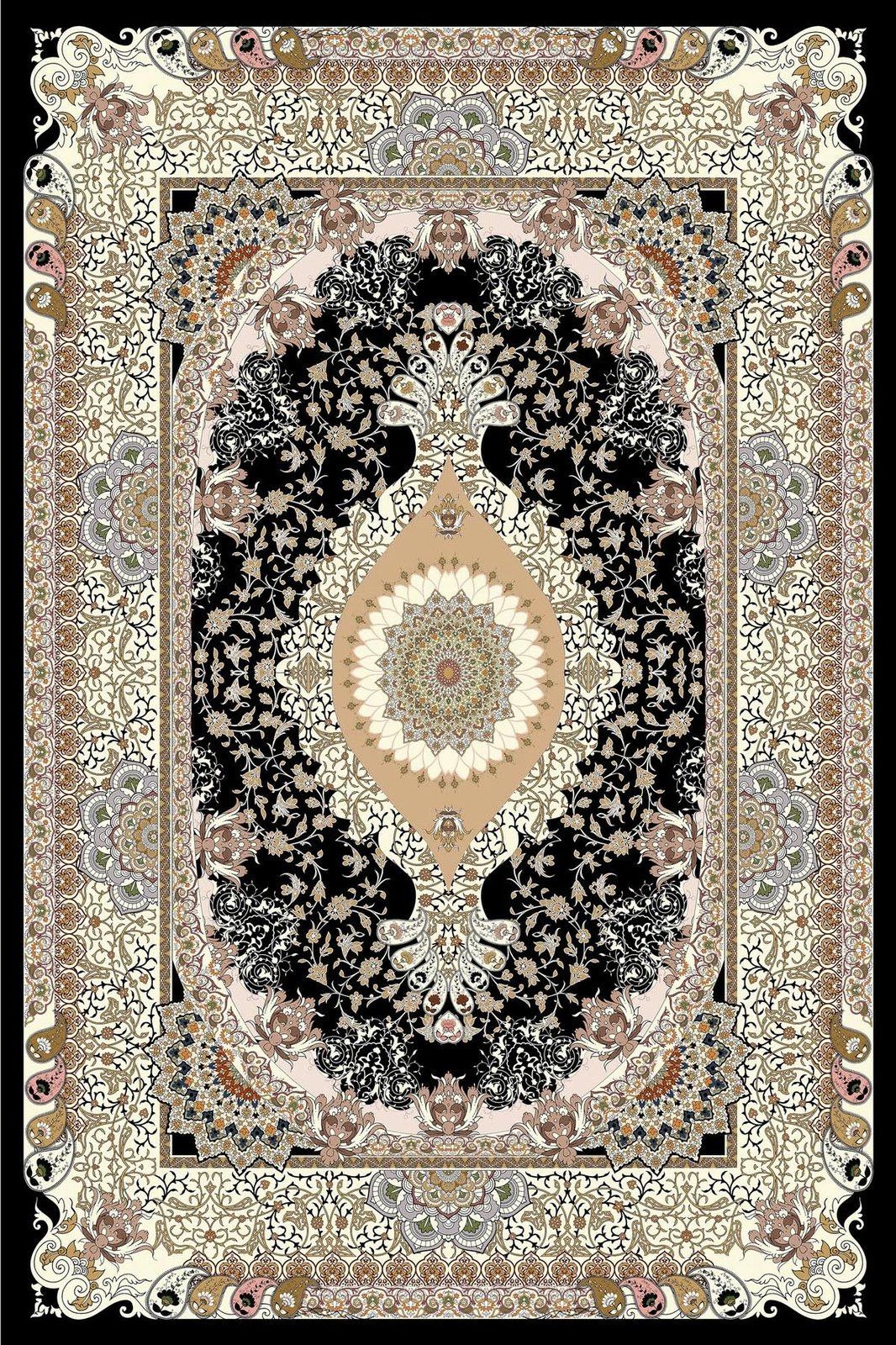 Qilim për korridor, shumëngjyrësh, Conceptum Hypnose, Hmnt821, 100x150cm