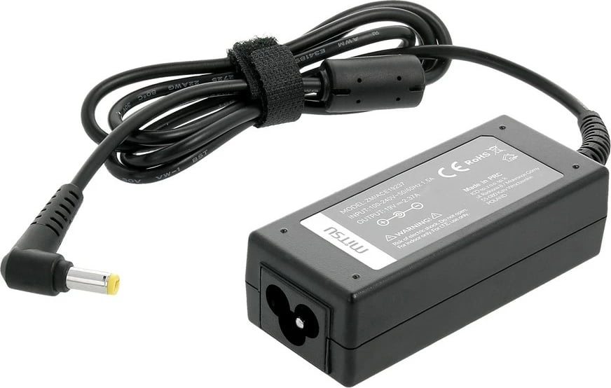 Karikues laptopi Mitsu për Acer, ZM/ACE19237, 19V 2.37A, 45W, i zi