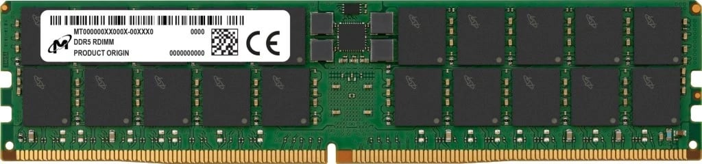 RAM Memorje Micron 64GB DDR5-5600 RDIMM 2Rx4 CL46