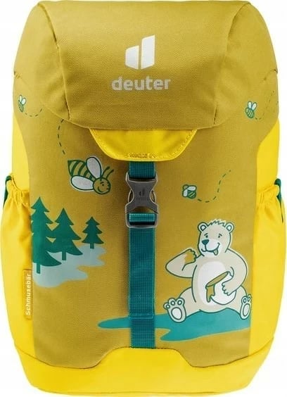 Çantë shpine Deuter Schmusebar për fëmijë, e verdhë