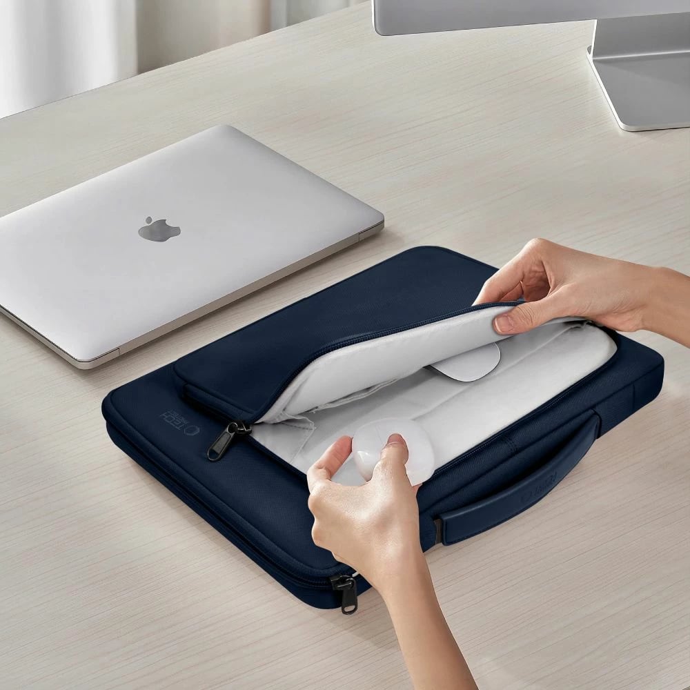 Çantë laptopi Tech-Protect Basic Bag 13-14 inç, kaltër
