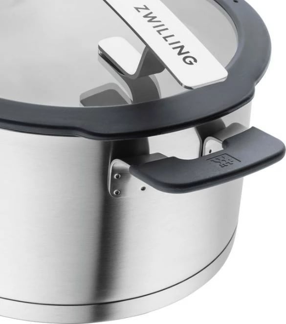 Set tenxheresh Zwilling Simplify 5 copë, çelik inox, kapakë me sitë, inox