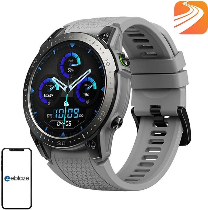 Smartwatch Zeblaze Ares 3 Pro, 1.43", 400 mAh, Gri