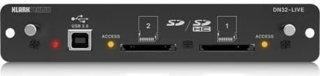 Karta zgjerimi Klark Teknik DN32-LIVE, SD/SDHC dhe USB 2.0