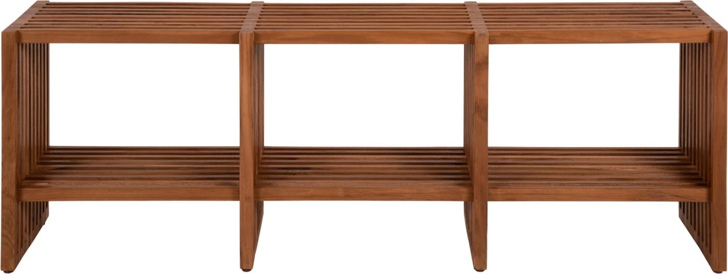 Konsolë NYA FH9831 dru TEAK ngjyrë natyrale 130x29,5x46H cm