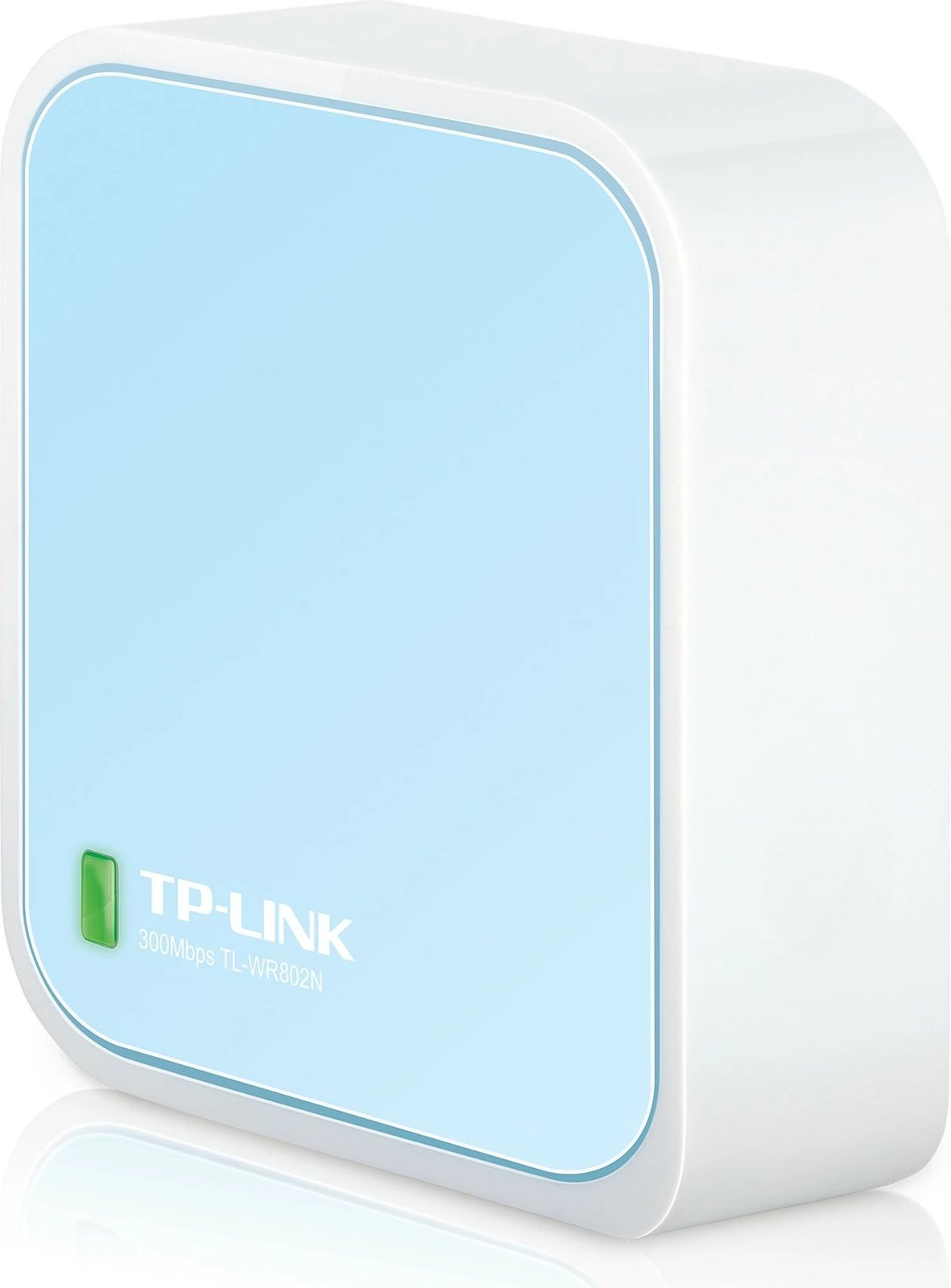 Router Wi-Fi TP-Link WR802N, N300 Nano, i bardhë