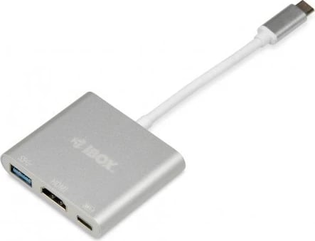 USB Hub iBox IUH3CFT1, 3.0, Type C, 5000 Mbit/s, argjend