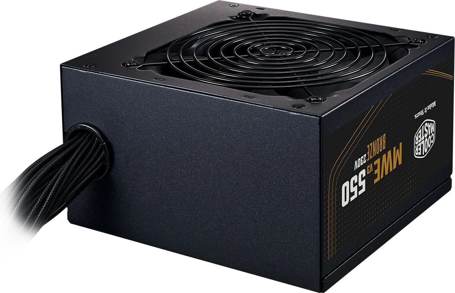 Kasë furnizuesi Cooler Master MWE Bronze 550 V3, 550W, 80 PLUS Bronze, e zezë