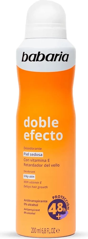 Deodorant spray unisex Babaria Doble Efecto 200ml