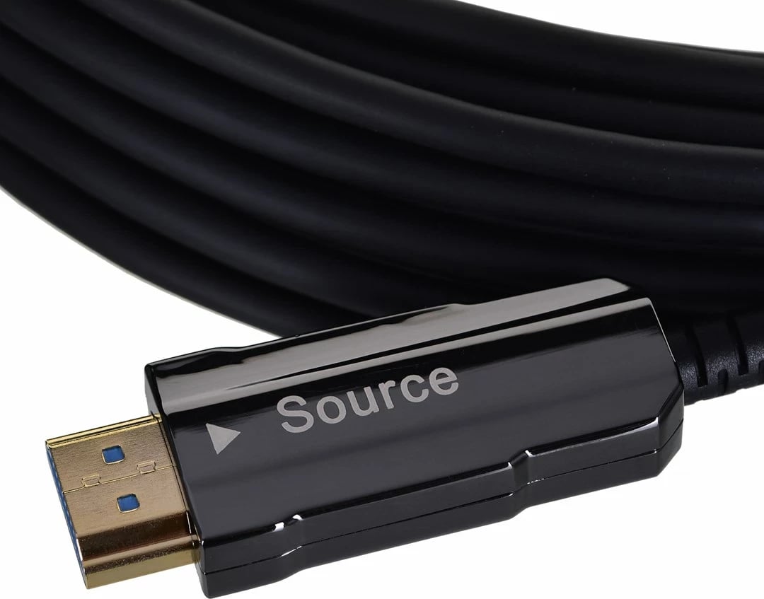 Kabllo HDMI UNITEK C11072BK-20M, HDMI Type A, 20m, E zezë