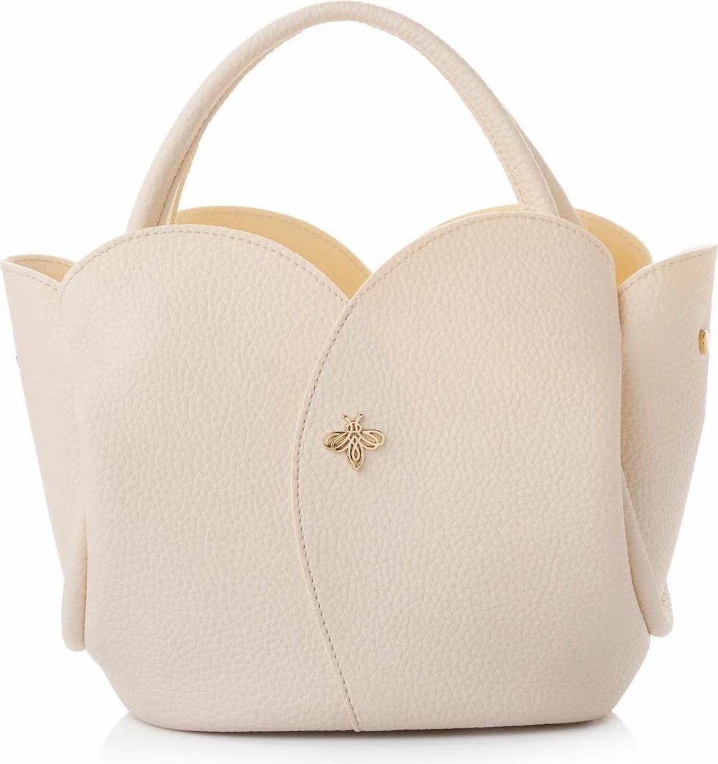 Çantë shpatullë Lucky Bees, Arden, ngjyrë krem