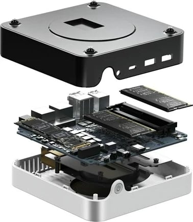 Mini PC CHUWI LarkBox X, Intel N N100, 12 GB RAM, 512 GB SSD, Bardhë Mini PC CHUWI LarkBox X, Intel N N100, 12 GB RAM, 512 GB SSD, Bardhë