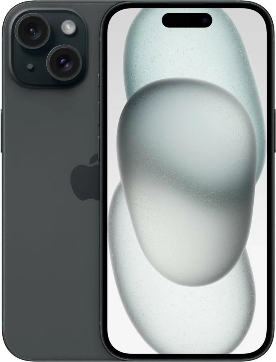 Apple iPhone 15, 6.1”, 256GB, black 