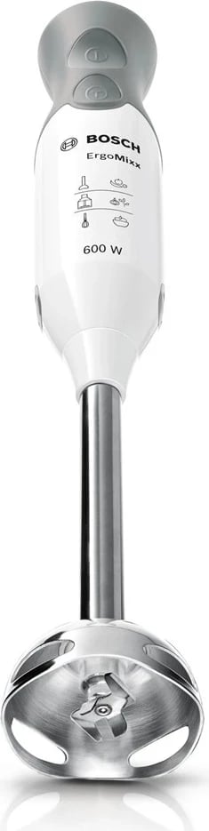 Blender dore Bosch ErgoMixx MSM66120, 600W, i bardhë/hiri