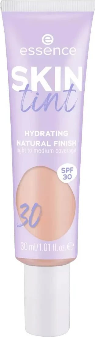 Fondatinë e lehtë me ngjyrë Essence Cosmetics Skin Tint SPF 30, 30ml