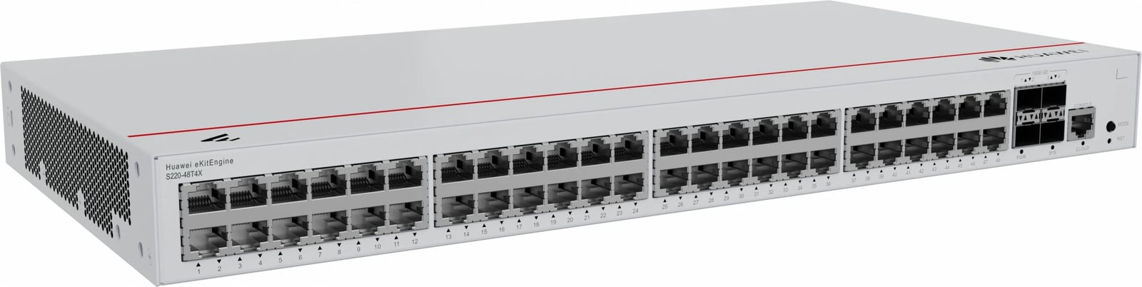 Switch HUAWEI eKit S220-48T4X, Managed, L2, Gigabit Ethernet, Rack mounting, 1U