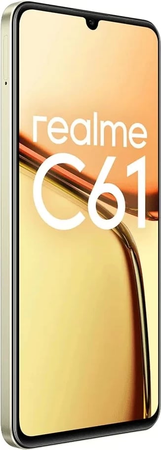 Celular REALME C61 6+256GB DS NFC Sparkle Gold