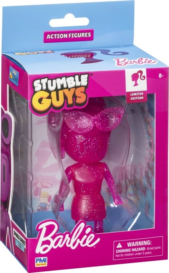 Figurë aksioni P.M.I. Kids World Stumble Guys x Barbie Sparkle, 11.5 cm