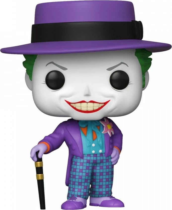 Figurinë Funko Pop Heroes Batman 1989 Joker, 9 cm, vjollcë