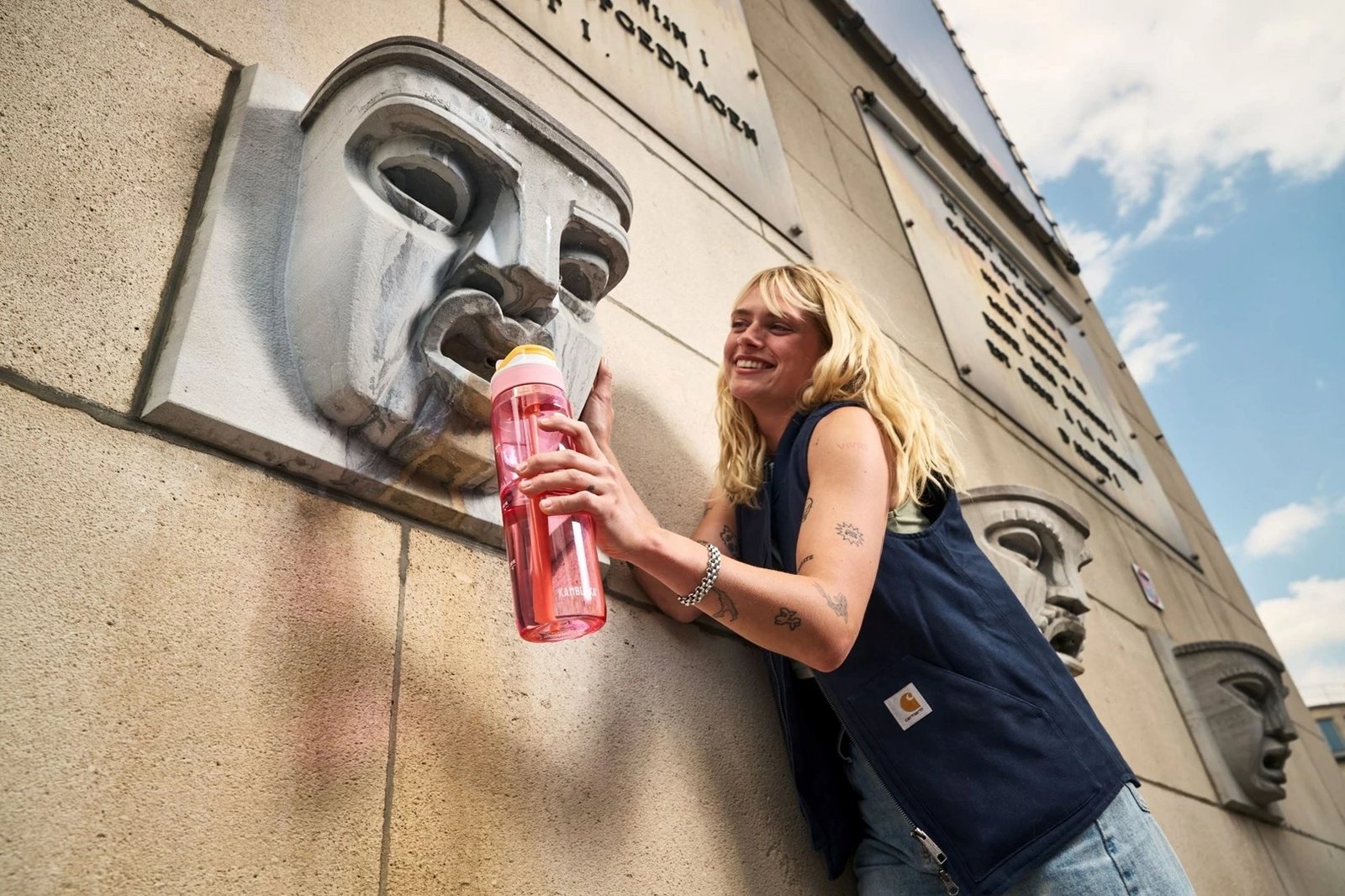 Shishe uji Kambukka Lagoon 1000ml, Sunny Melon