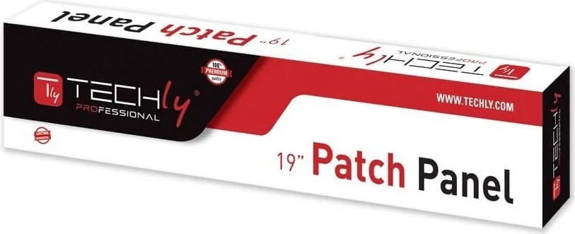 Paneli i Patcheve Techly 022854 UTP Cat5e 1U, 16-port, i zi