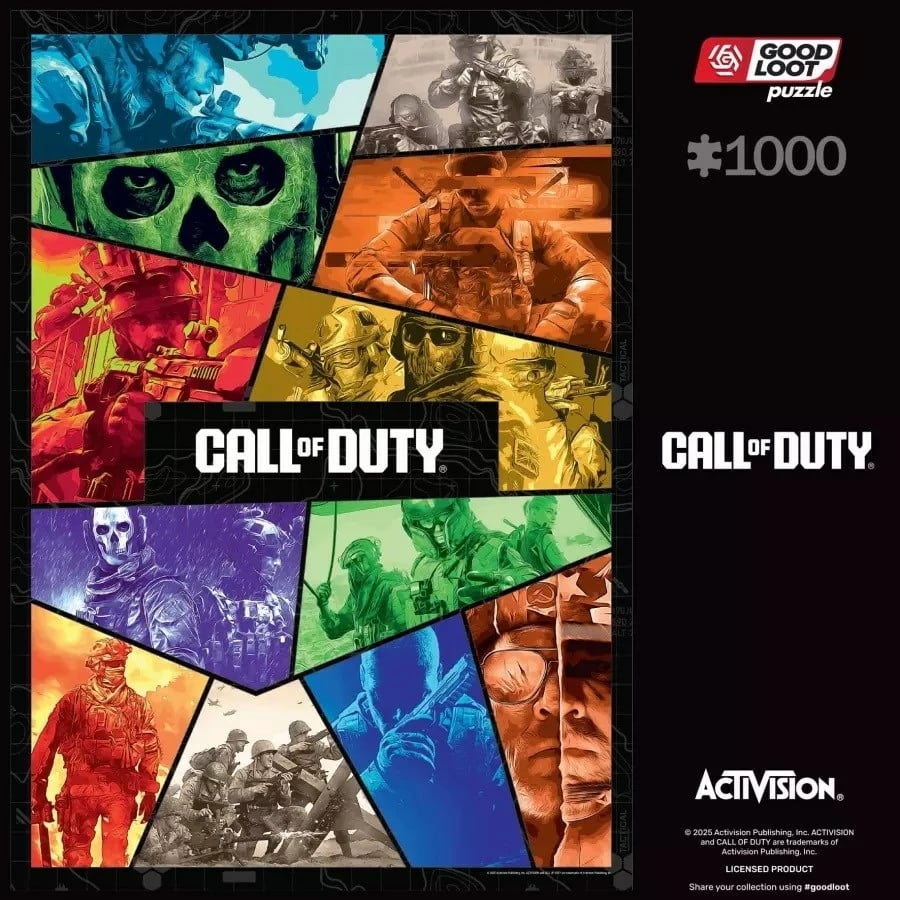 Puzzle Call of Duty Operators Collage 1000 pjesë