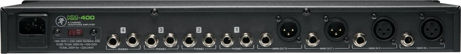 Amplifikator kufjesh Mackie HM-400, i zi