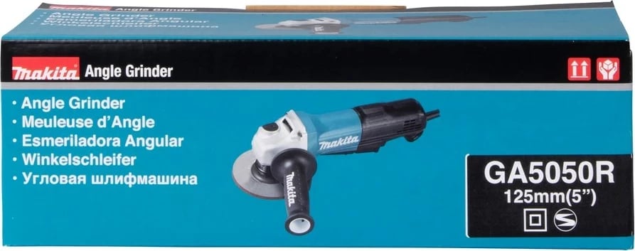 Mulli këndor Makita GA5050R, 125mm, Blu