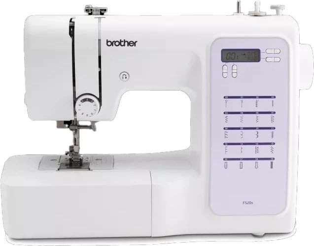 Makine qepëse Brother FS20s, kompjuterike, e bardhë