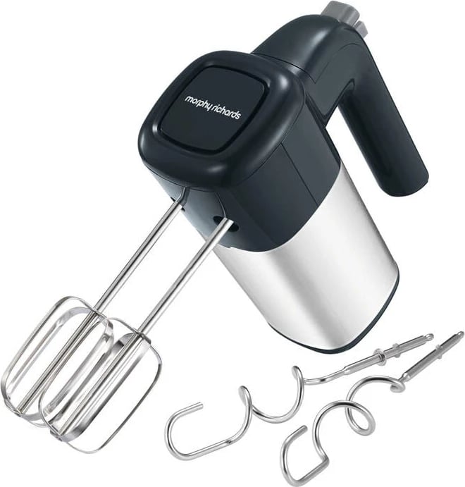 Mikser dore Morphy Richards 400512, 400 W, 5 shpejtësi, i zi/inoks