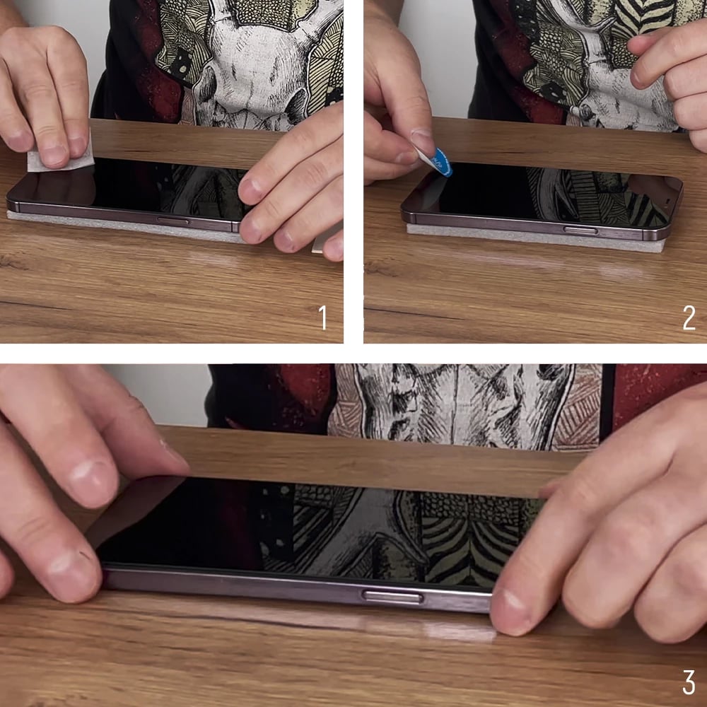 Xham i temperuar Wozinsky Full Glue për Xiaomi 13, i zi