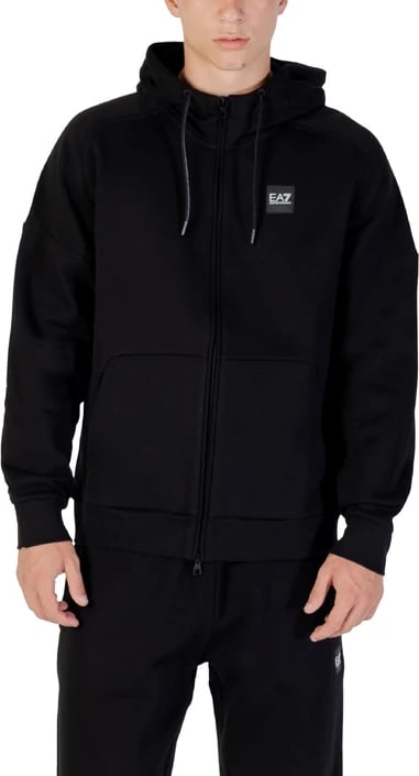 Trenerka Ea7 për meshkuj, e zezë