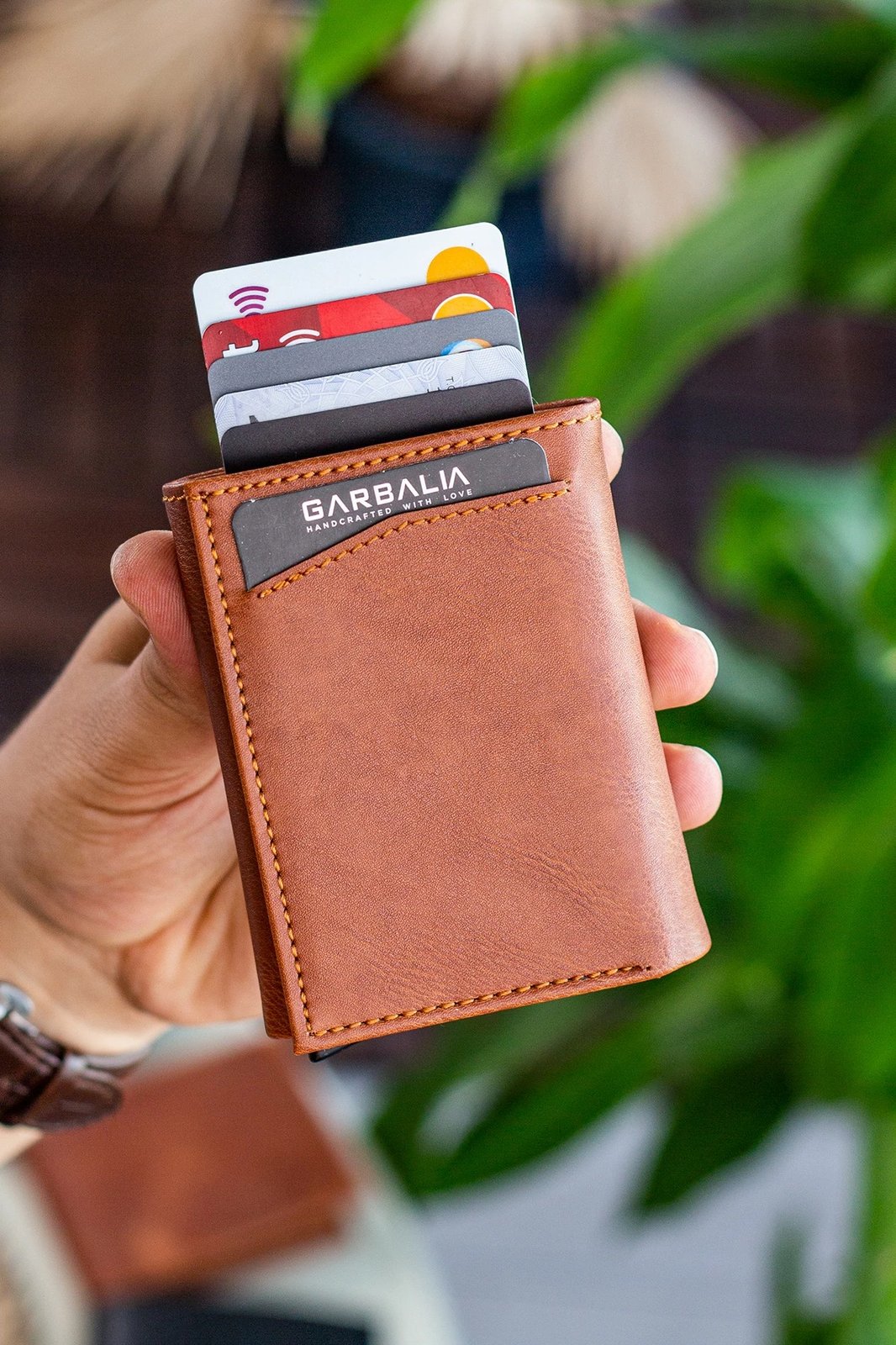 Portofol për burra, ngjyrë tan, Zoozie Bags, Donetsk