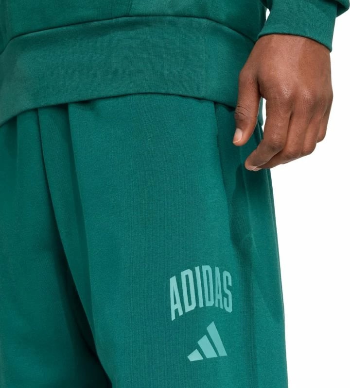 Pantallona sportive për meshkuj adidas, të gjelbra