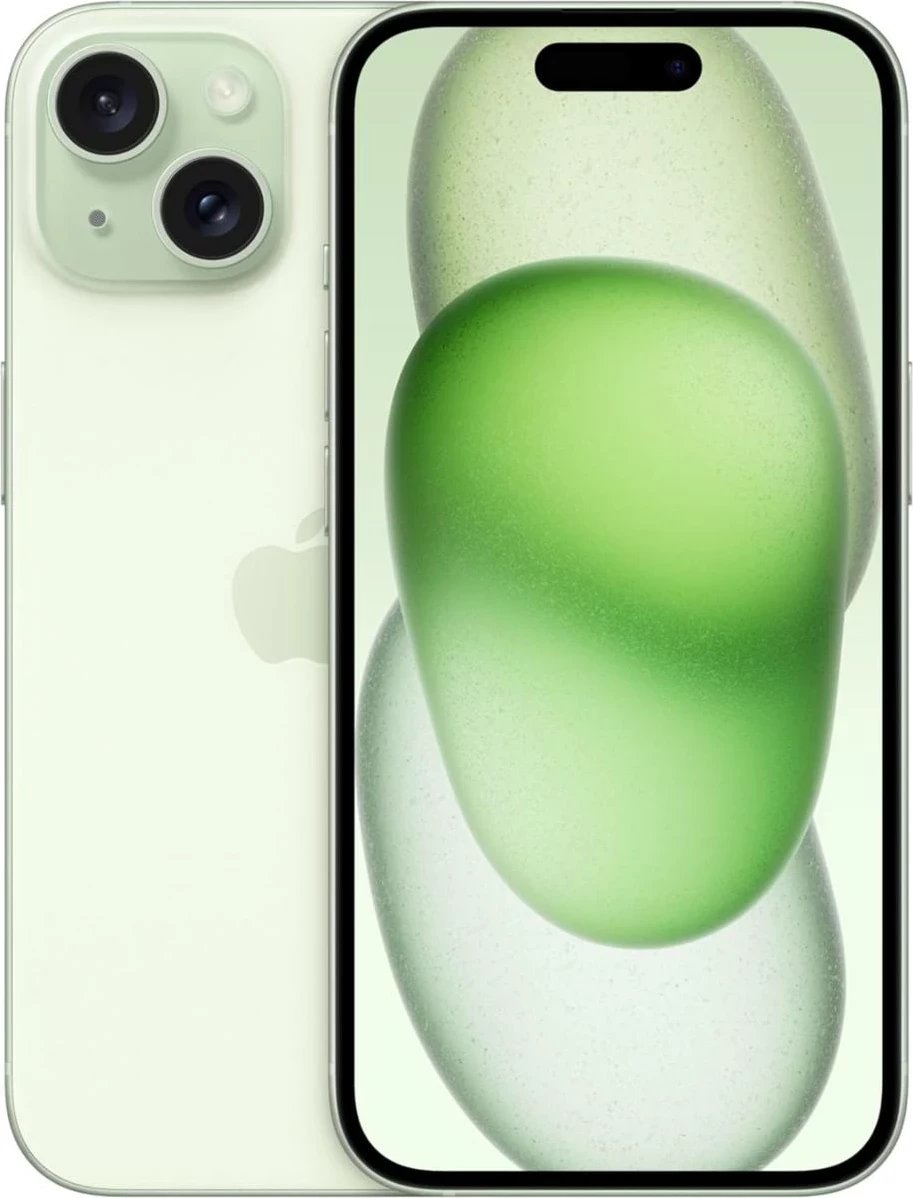 Celular Apple iPhone 15, 6.1", 128GB, i gjelbër