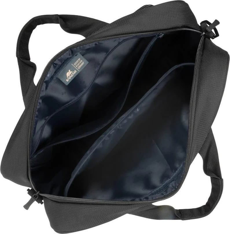 Çantë toploader RivaCase 8422, 14", E zezë