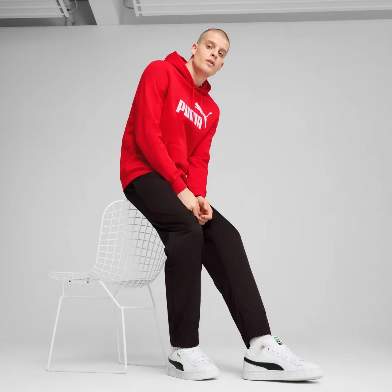 Duks për meshkuj Puma, i kuq