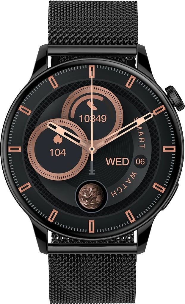Smartwatch Maxcom Fit FW58 Vanad Pro, 1.3" AMOLED, Bluetooth, i zi, set me dy rripa