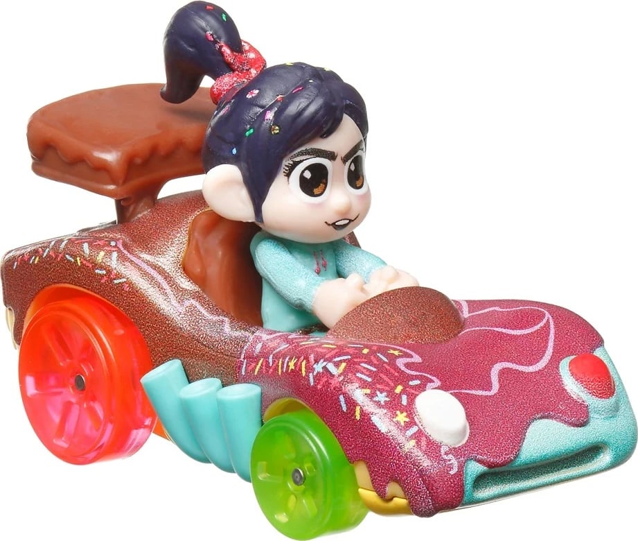 Makina lodër Hot Wheels Racer Verse HKD31, shumëngjyrëshe, set prej 3 copë