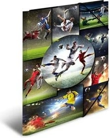 Dosje kartoni HERMA 19299, A3, motiv futbolli