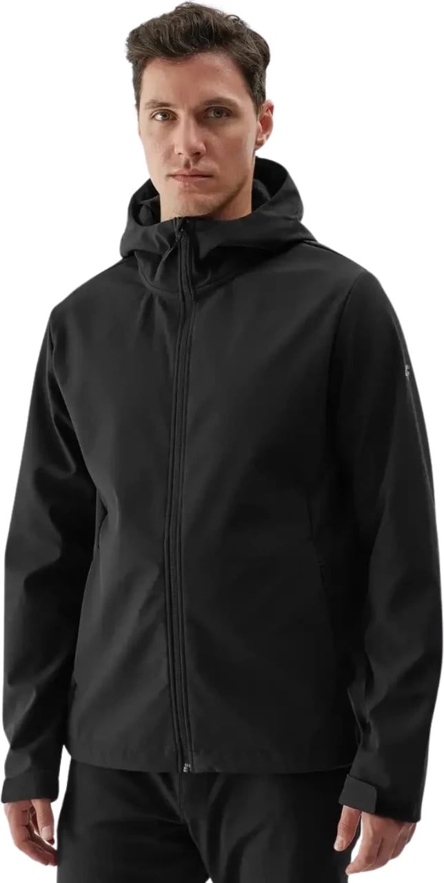 Jakne softshell për meshkuj 4F, e zezë