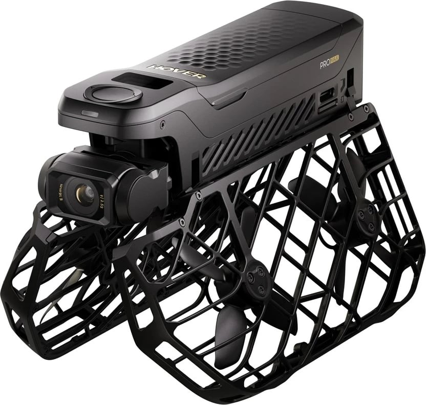 Dron HOVERAir X1 PROMAX Ultimate Cycling Kit, i zi, palosshëm, 4 bateri