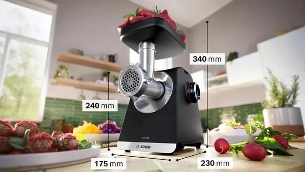 Mulli mishit Bosch Serie 6 MFWS650B, 500 W, zi/argjend