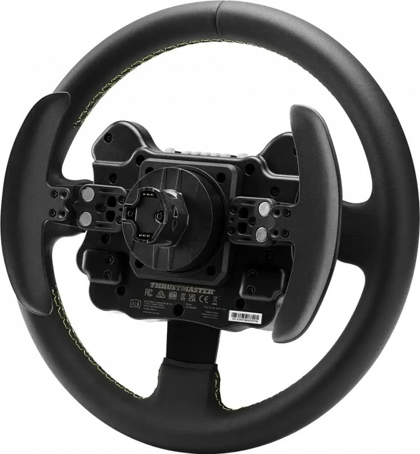 Timon gare Thrustmaster Evo Racing 32R Leather, për PC/PS4/PS5/Xbox, i zi