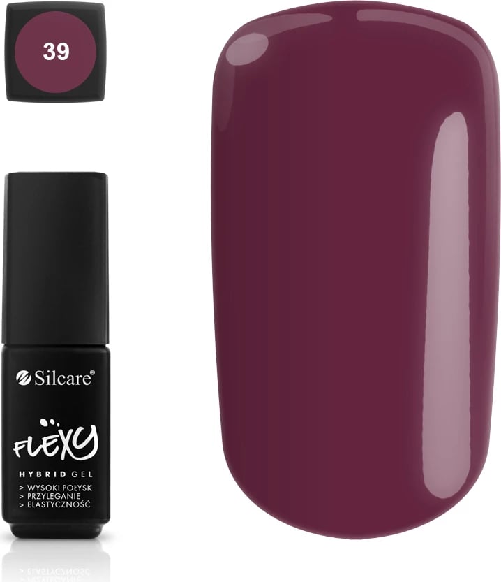 Llak për thonj Silcare Flexy Hybrid Gel 39, 4.5g