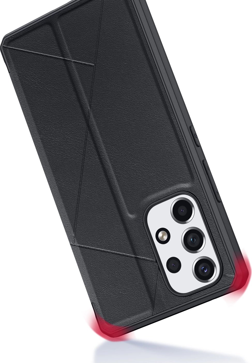 Mbështjellës Dux Ducis Skin X për Samsung Galaxy A73, me kapak dhe xhep, i zi Mbështjellës Dux Ducis Skin X për Samsung Galaxy A73, me kapak dhe xhep, i zi