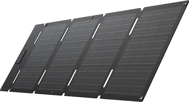 Panel diellor portativ EcoFlow EFSOLAR45-TYPE-C, 45W, USB-C, i palosshëm, i zi
