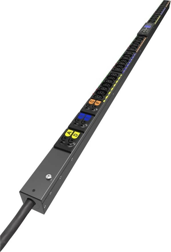 Kasë elektrike Eaton EVBAFC20A G4, 0U, 16A, 12xC13, 12xC39, 3m, e zezë