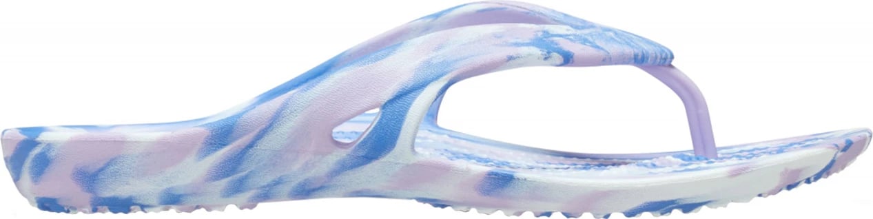 Papuqe Crocs për femra, blu-rozë